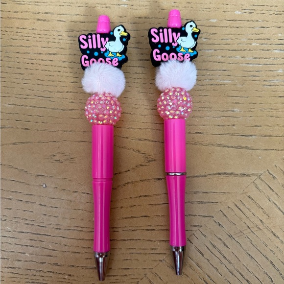 Silly Goose Beaded Pen - Picture 1 of 1